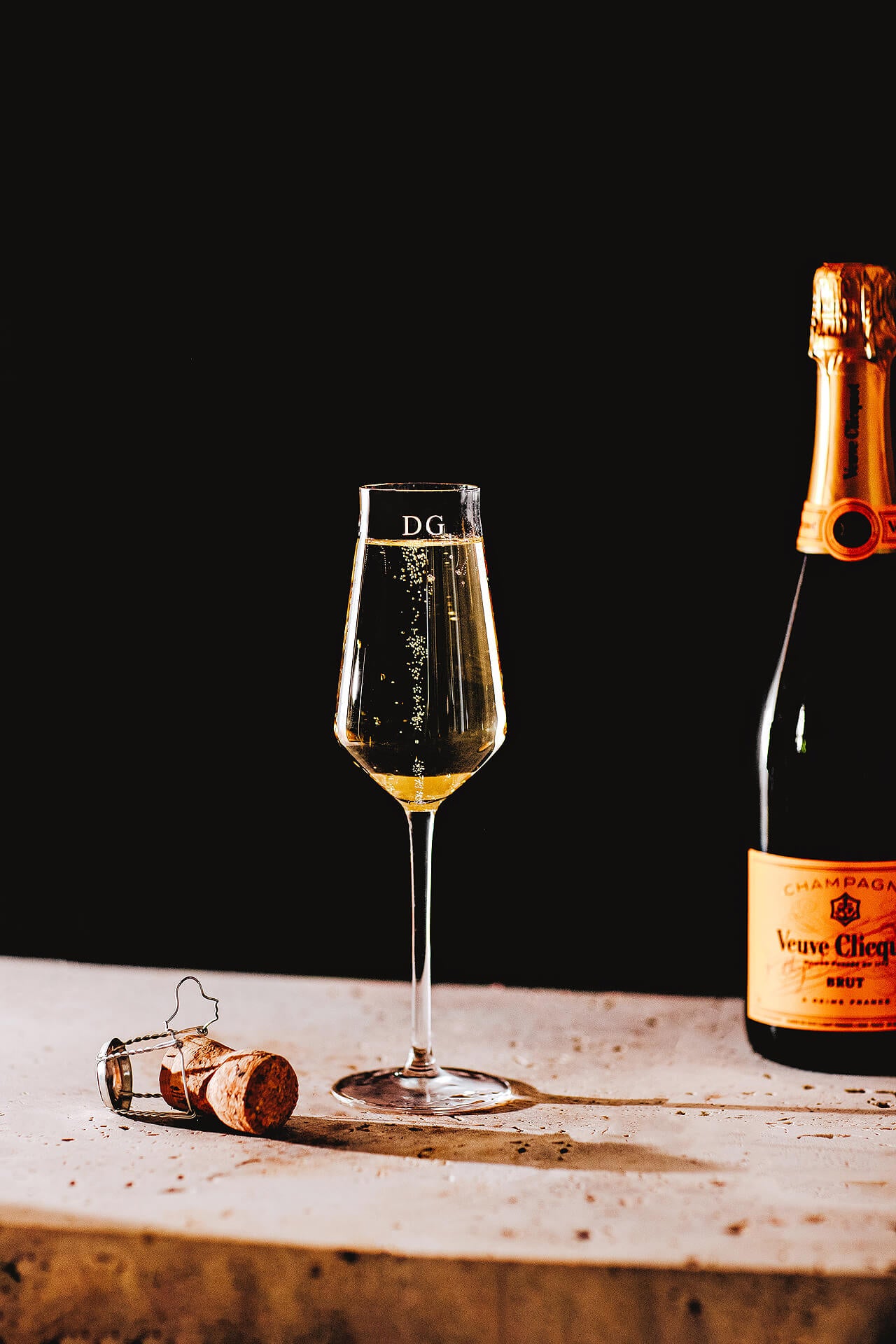 Selene Personalised Champagne Glass